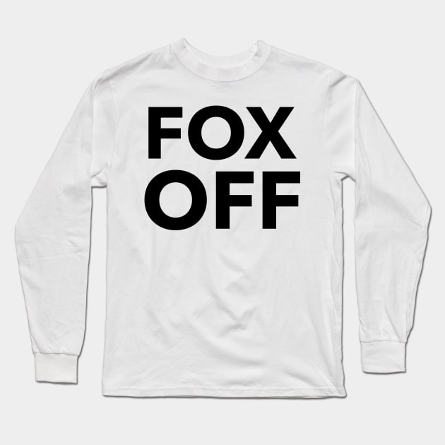 Fox Off Long Sleeve T-Shirt by Sly Fox Trivia